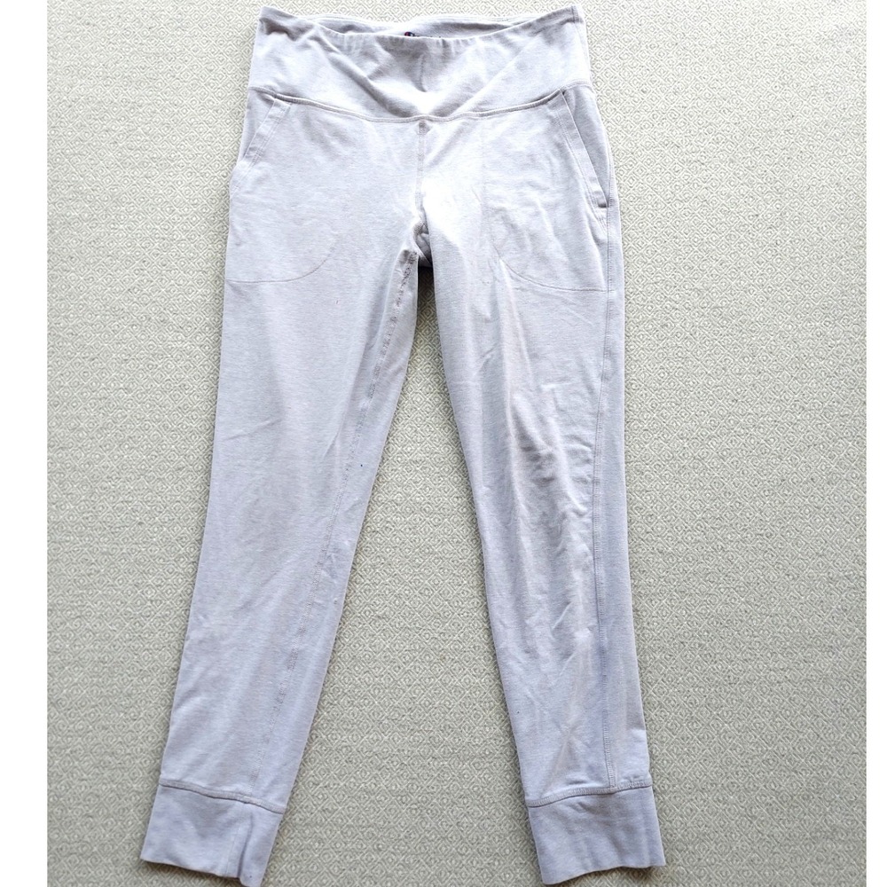 Champion Joggers Women‎ L Grey Authentic Athleticwear Cotton Blend Active Pants